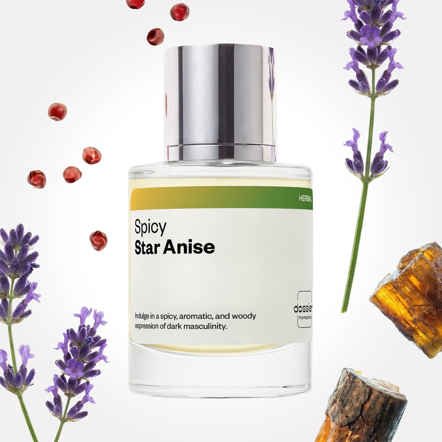 Dossier Spicy Star Anise — dupe of Dior Sauvage Elixir