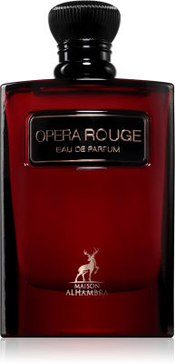 Maison Alhambra Opera Rouge — dupe of Yves Saint Laurent YSL Black Opium Over Red