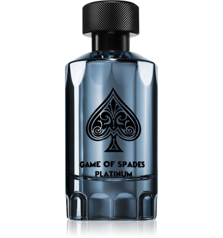 Jo Milano Paris Game of Spades Platinum — dupe of Thomas Kosmala No. 4 Apres l'Amour