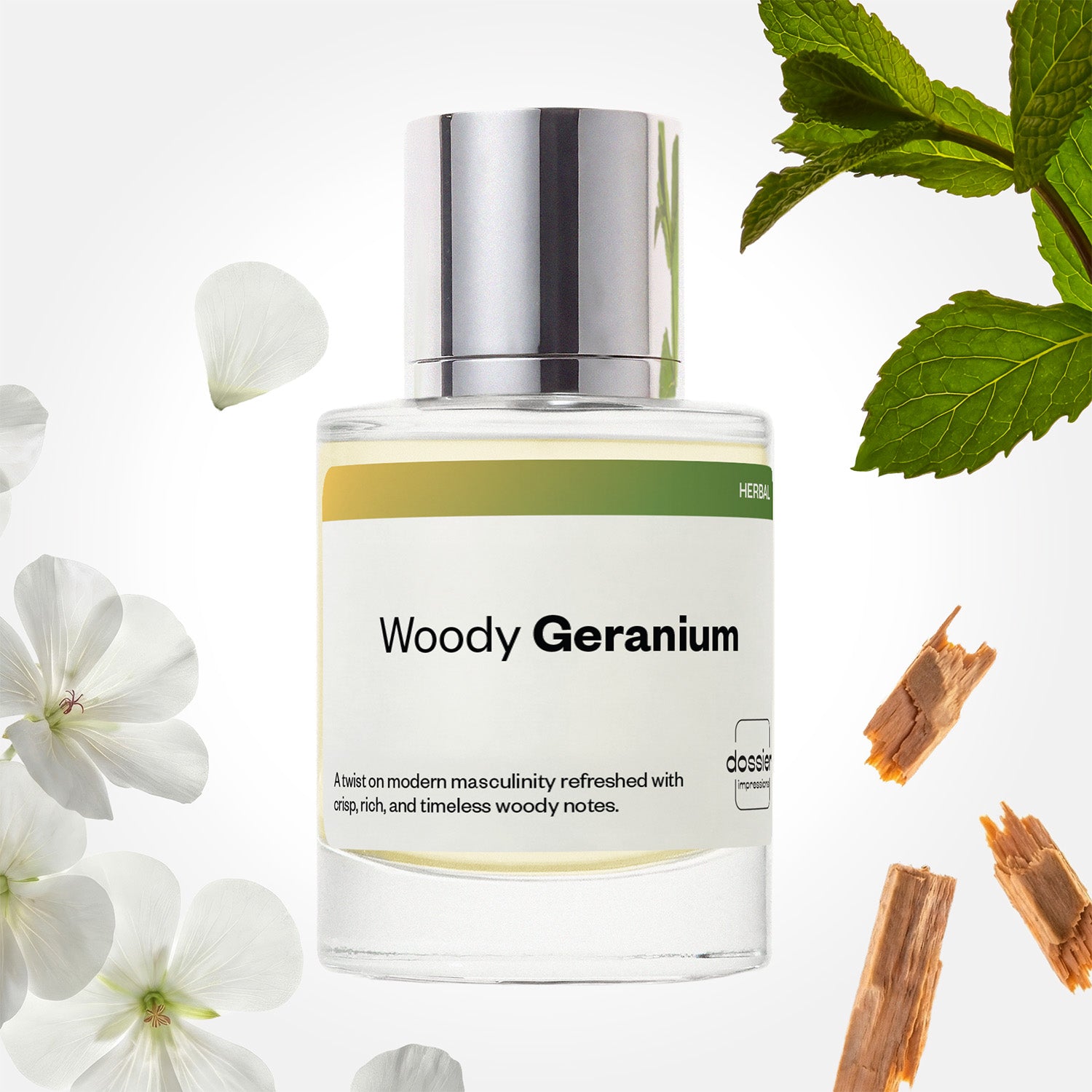 Dossier Woody Geranium, dupe of Montblanc Legend