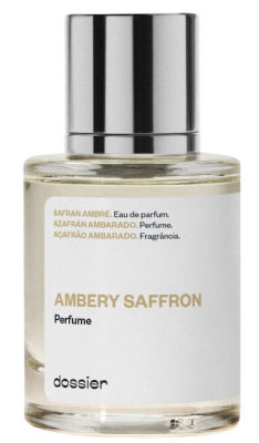 Dossier Ambery Saffron — dupe of Maison Francis Kurkdjian Baccarat Rouge 540
