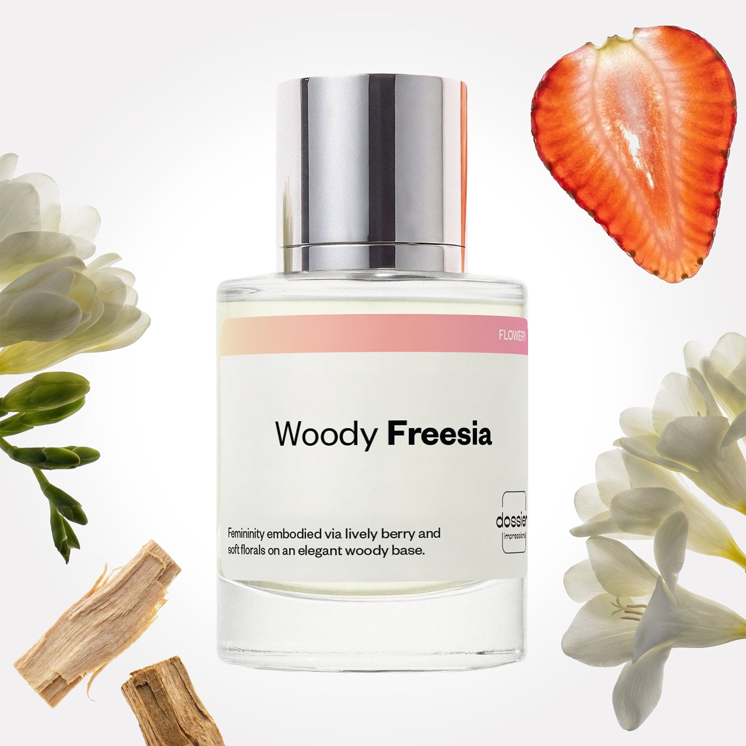 Dossier Woody Freesia — dupe of Giorgio Armani Sì
