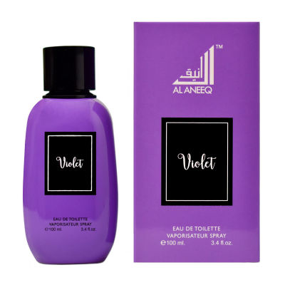 Al Aneeq Violet — dupe of natural violet flower