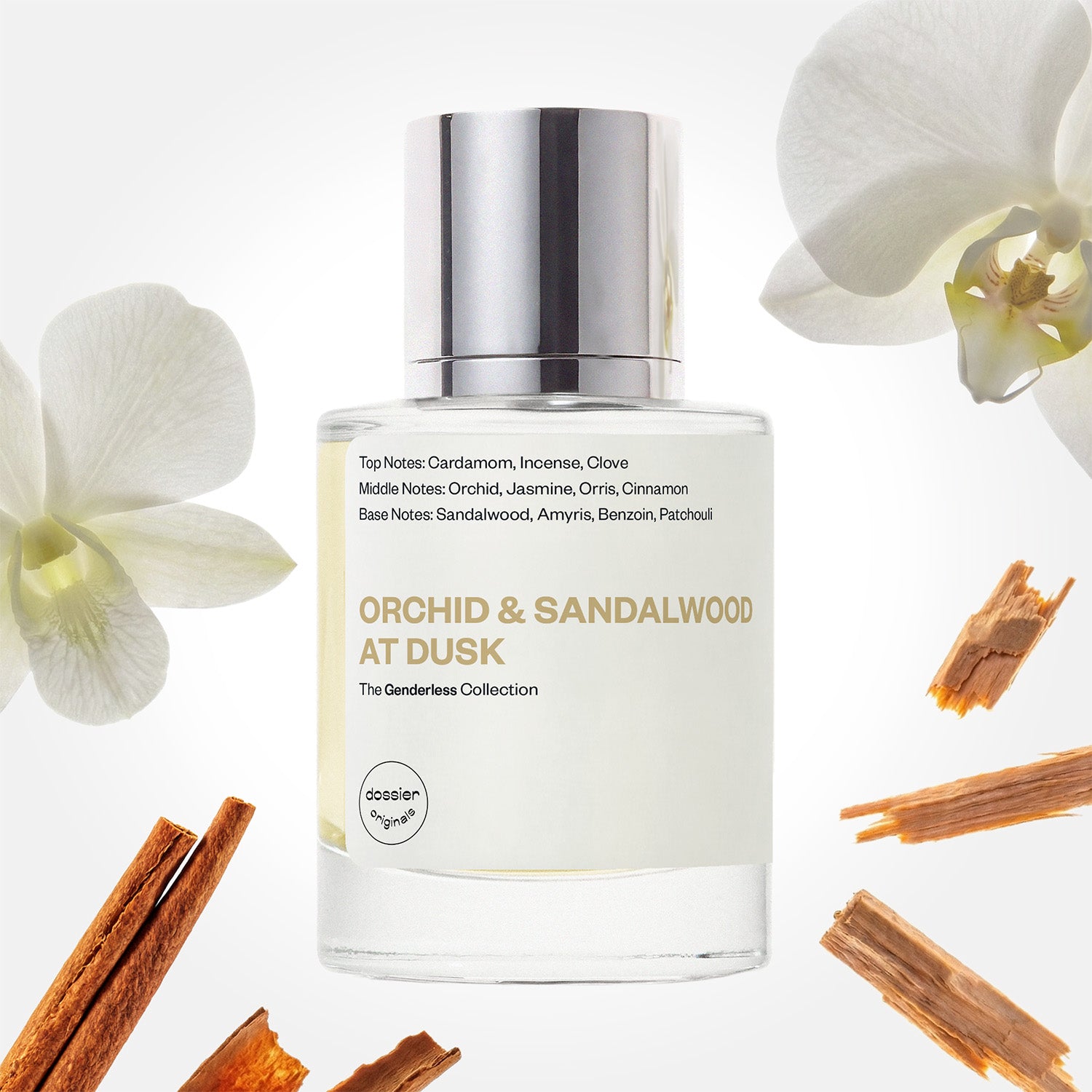 Dossier Orchid and Sandalwood at Dusk — dupe of Original Creation