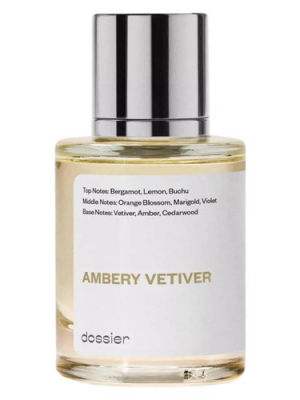 Dossier Ambery Vetiver — dupe of Byredo Bal d'Afrique