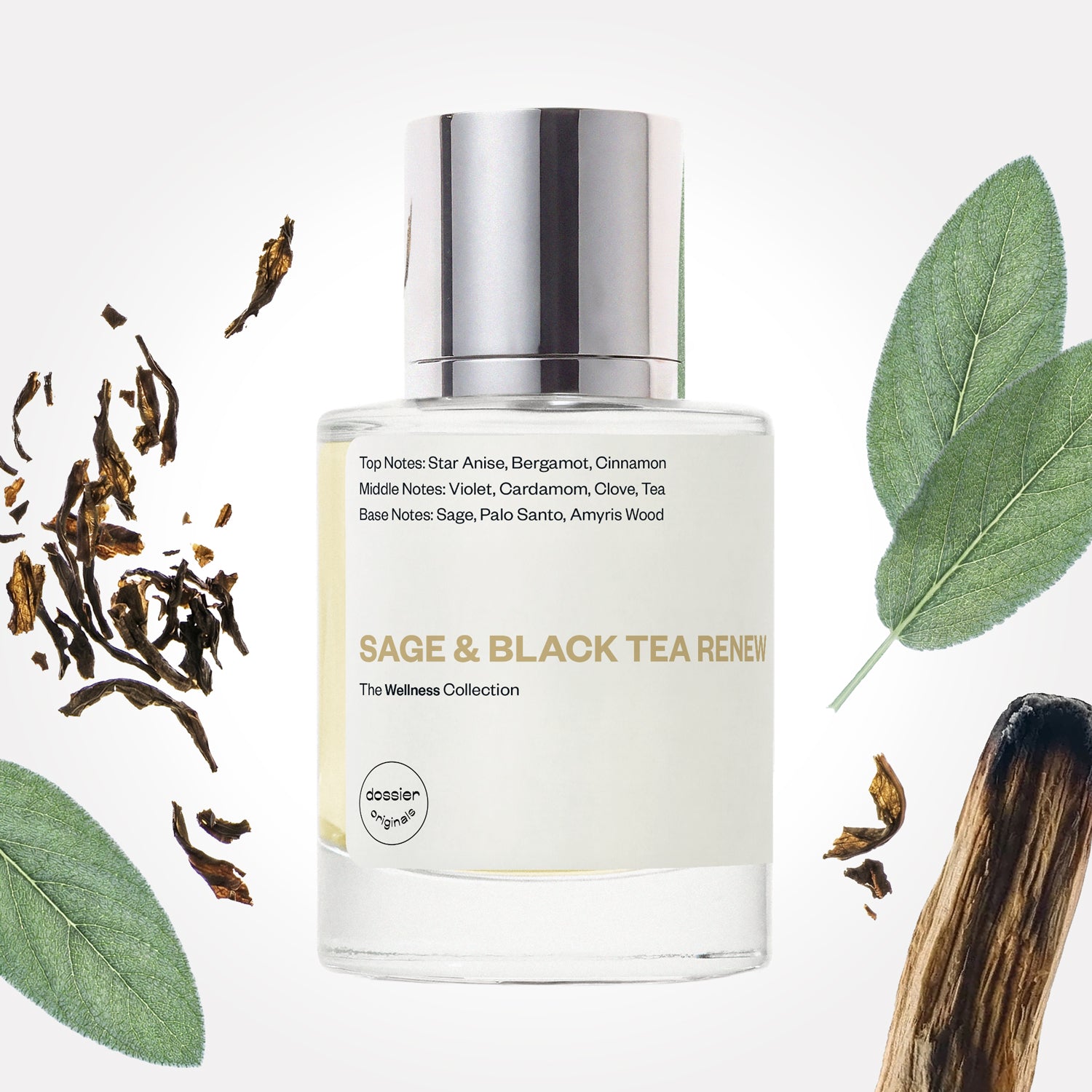 Dossier Sage & Black Tea Renew — dupe of Original Creation