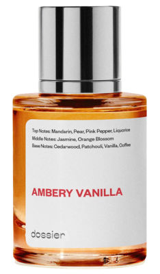 Dossier Ambery Vanilla — dupe of Yves Saint Laurent YSL Black Opium