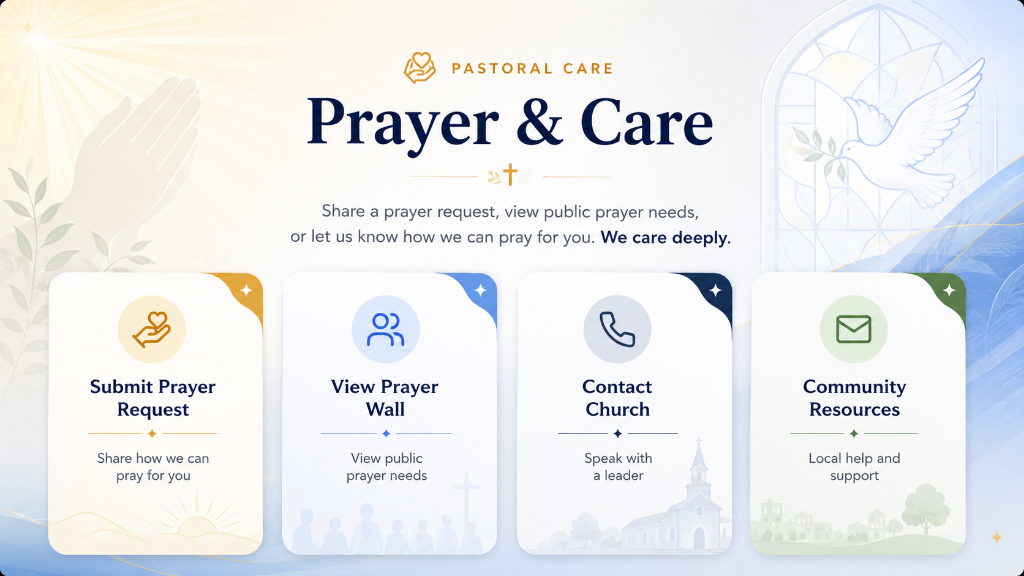 Prayer and Care