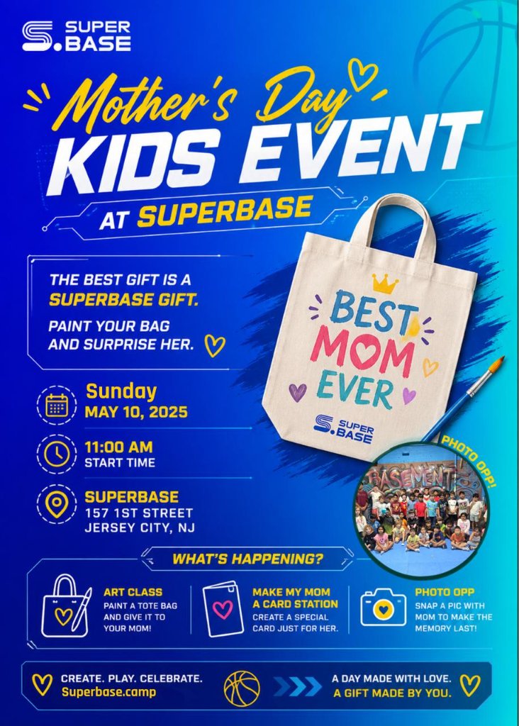 Mother's Day Kids Event Flyer