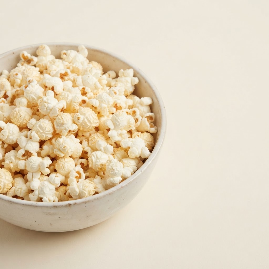 Bowl of fresh kettle corn
