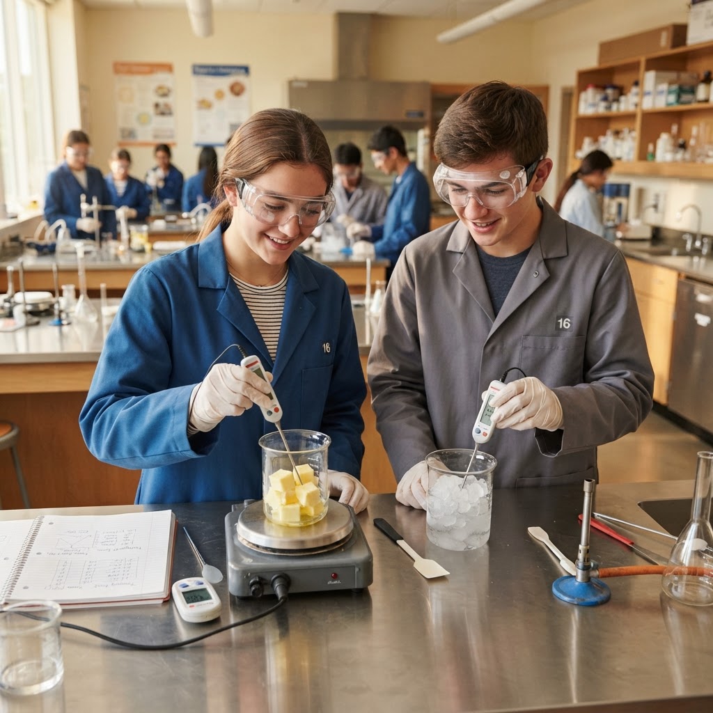 From Solid to Liquid and Back Again: Teaching Physical Changes in Food