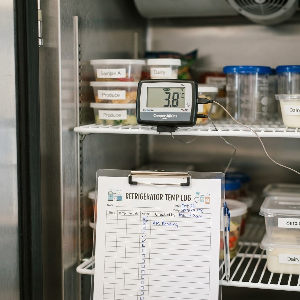 Solve a classroom challenge with Refrigerator & Freezer Monitoring Checklist
