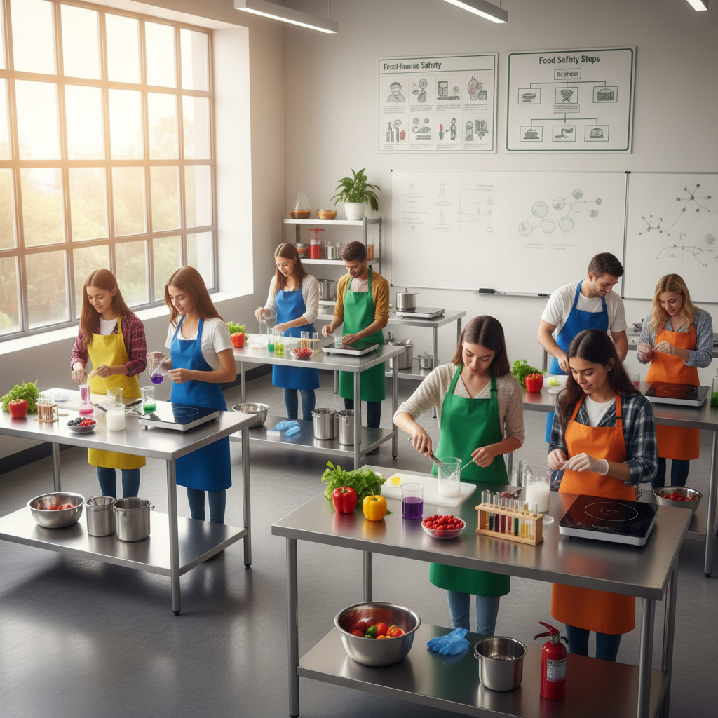 Create a Safe and Engaging Food Science Classroom Setup