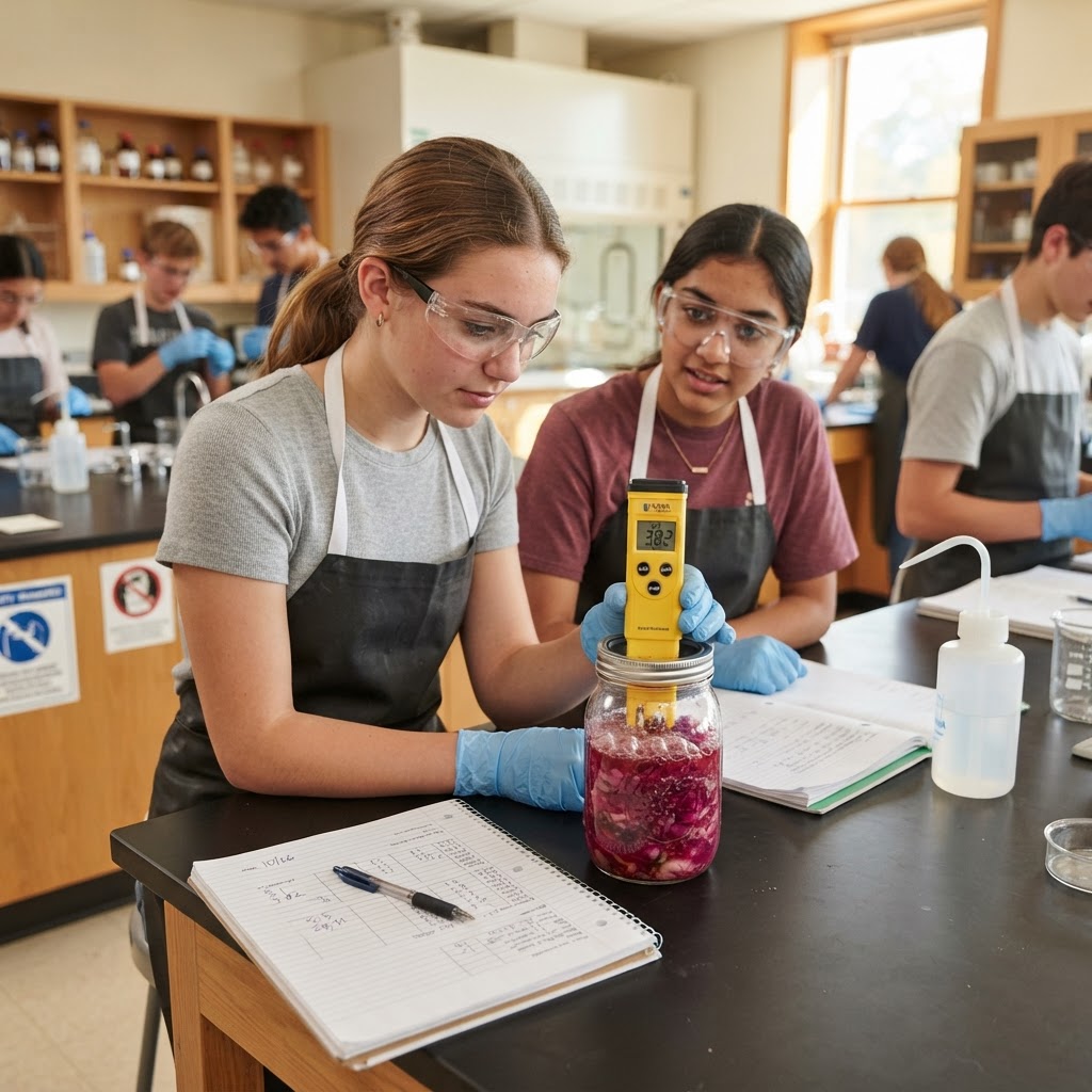 Teaching Microbes: How Fermentation Transforms Food