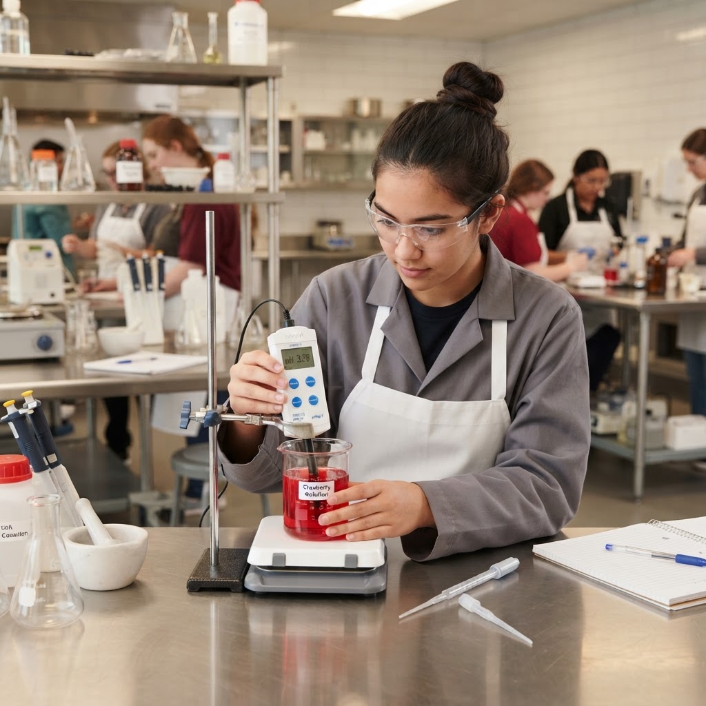 Teaching Students to Measure pH in Culinary Labs