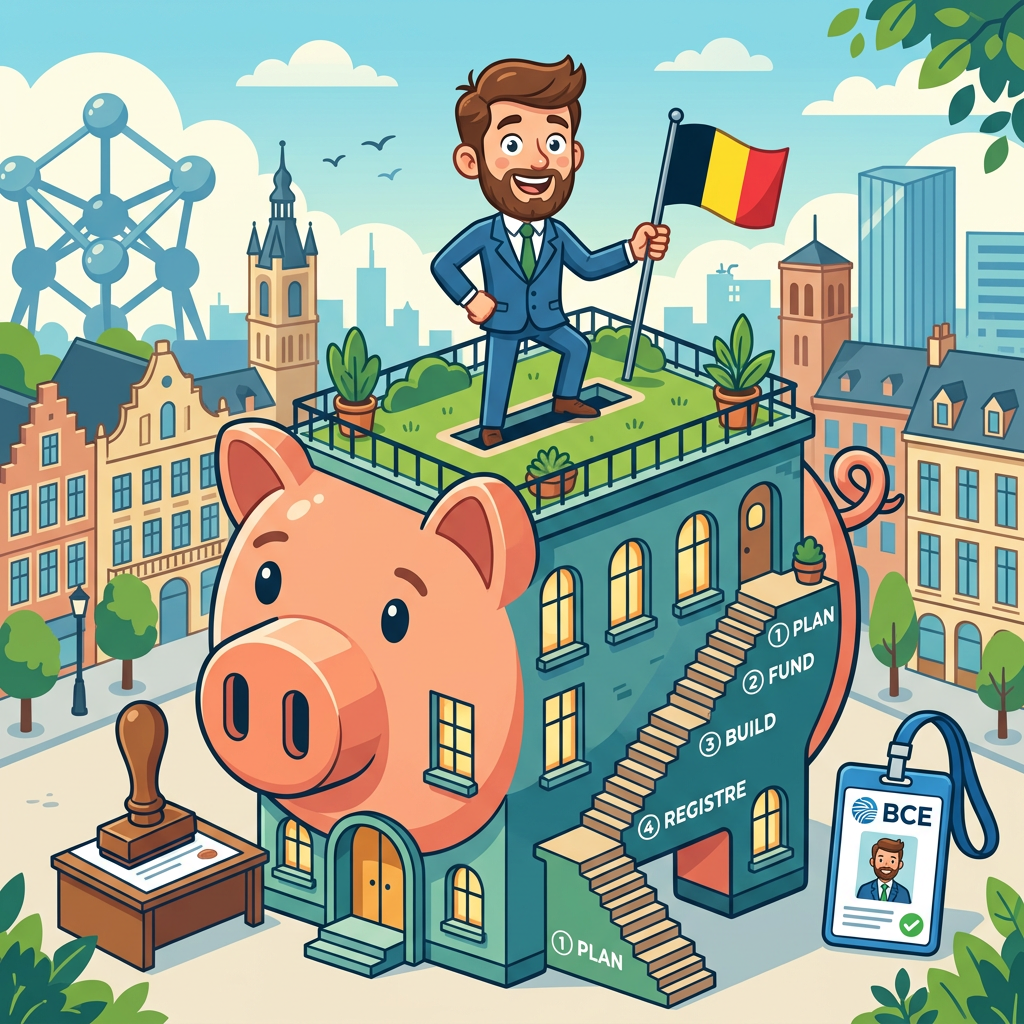Créer une société en Belgique : les étapes clés