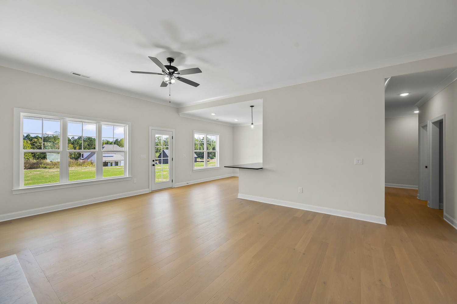 212 Cool Run - Open Living Area with Hardwood Floors
