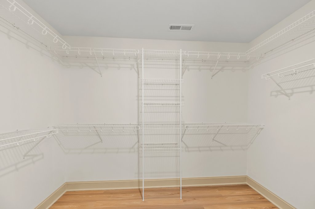 Primary walk-in closet