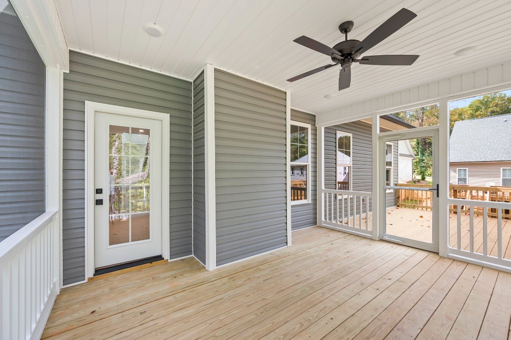 Screened porch