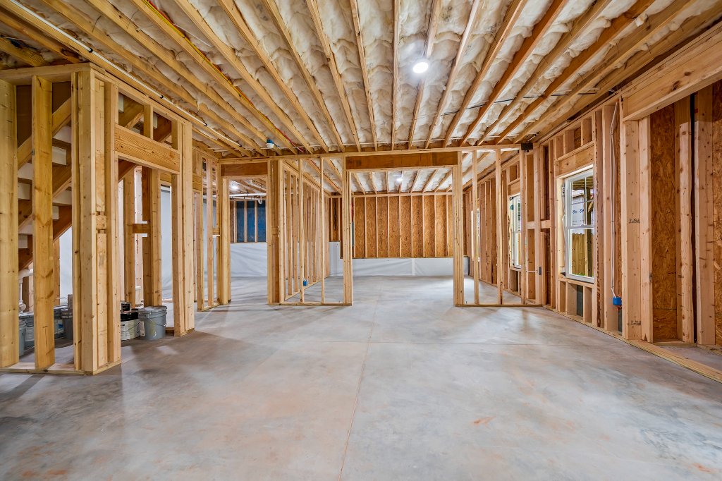 Unfinished basement