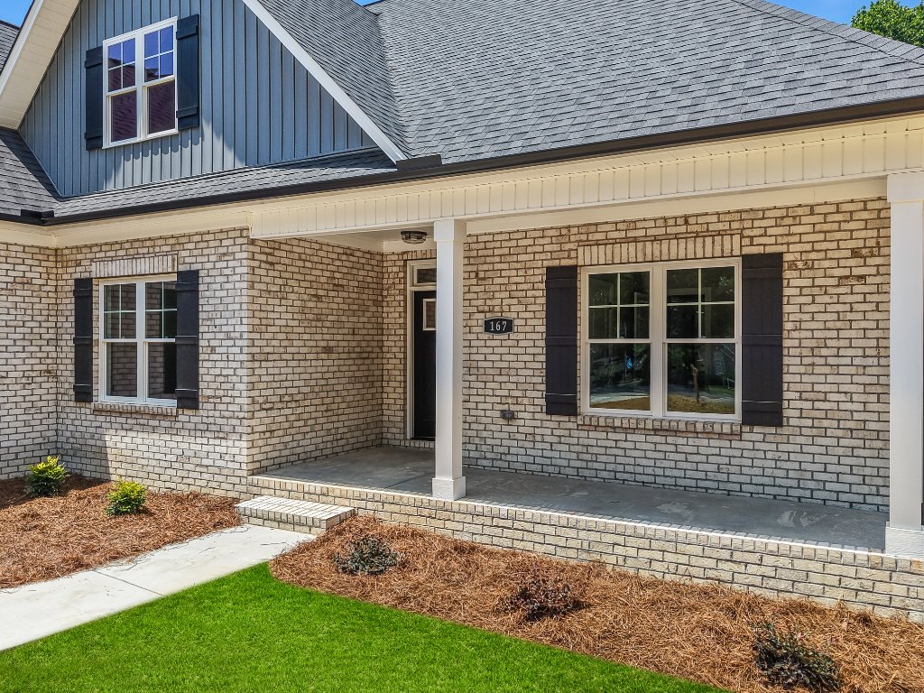Front porch and entry