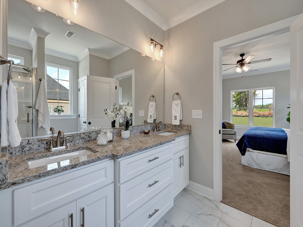 Primary bath vanity