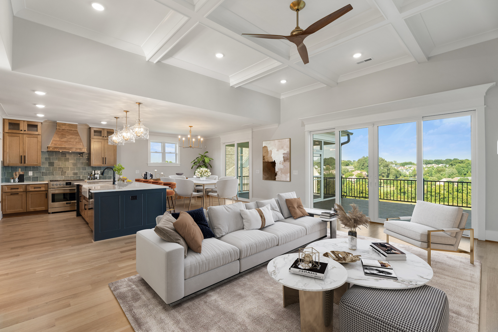 727 Royal Jasmine Ct - Open Kitchen, Dining & Living