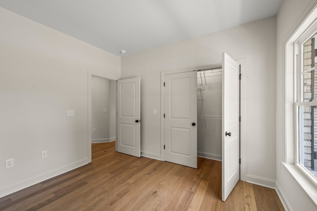 Second bedroom with closet
