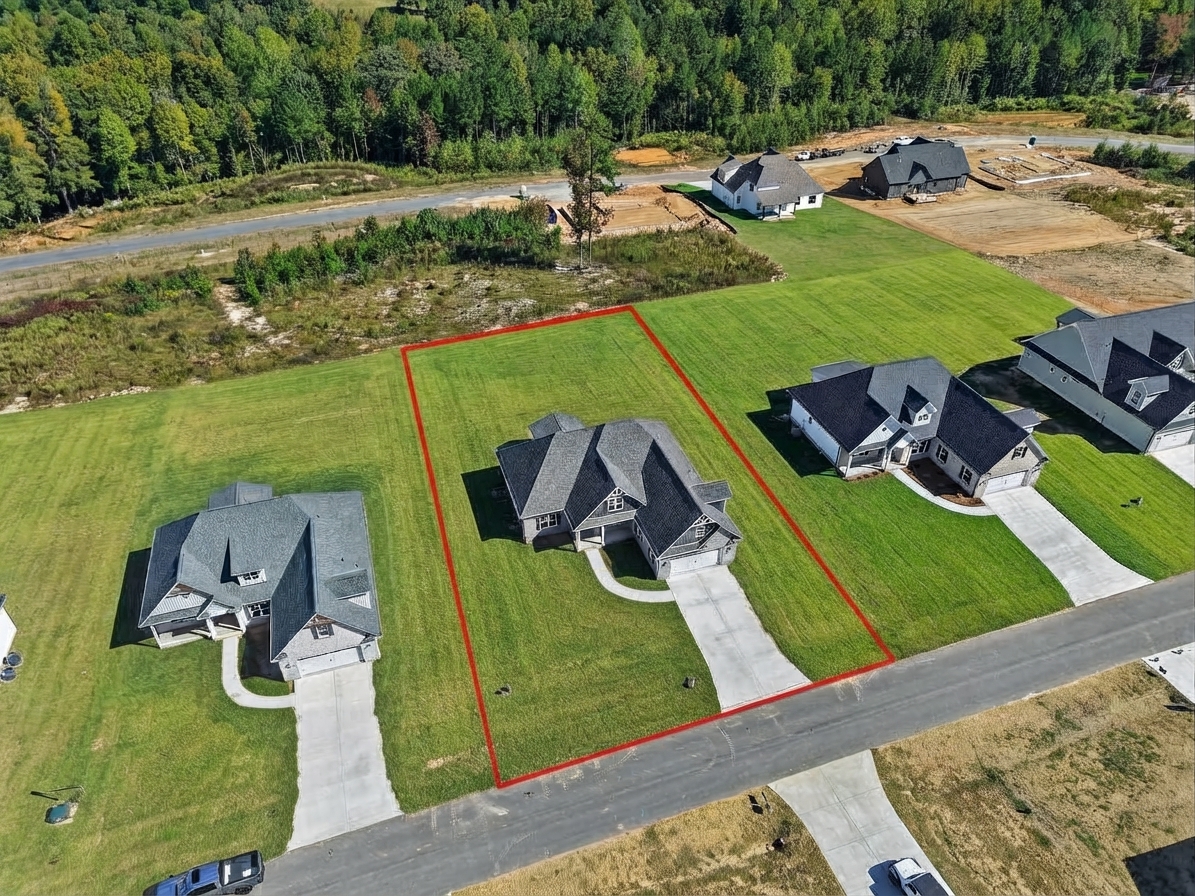232 Cool Run - Aerial Lot View