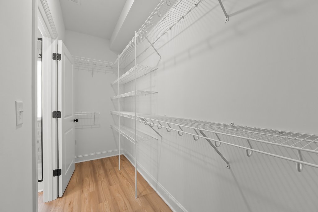 Primary walk-in closet