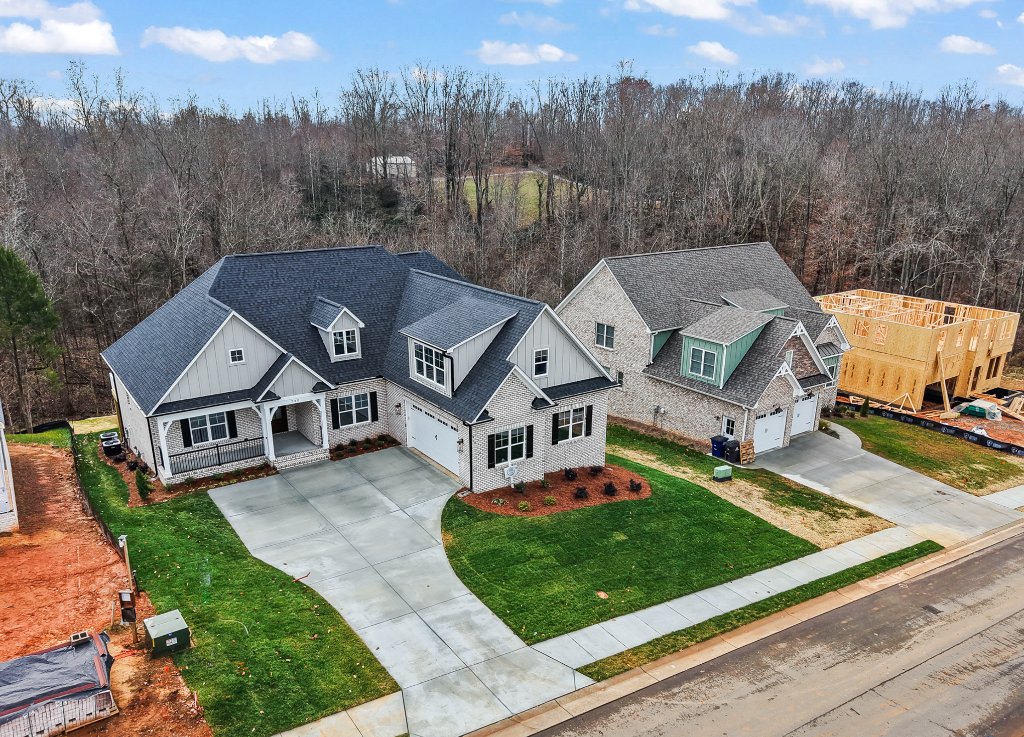 740 Surrey Path Trail, aerial view of home