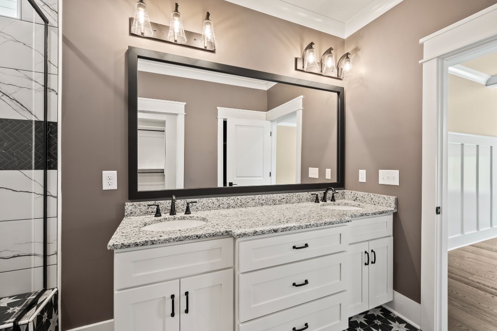 Primary bathroom vanity