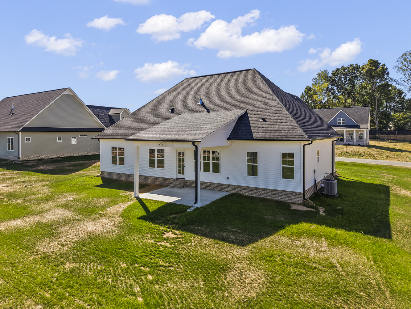 212 Cool Run - Rear Exterior with Covered Patio