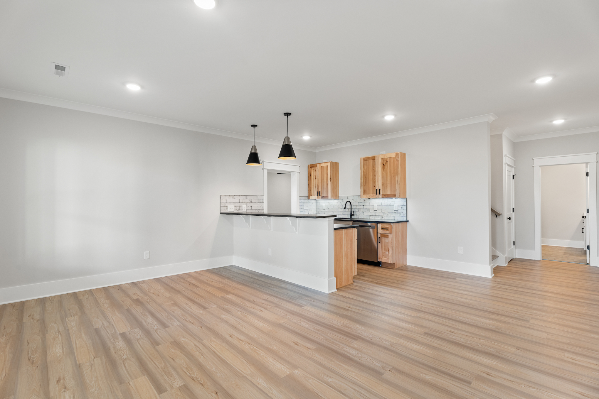 727 Royal Jasmine Ct - Basement Kitchen & Living Area