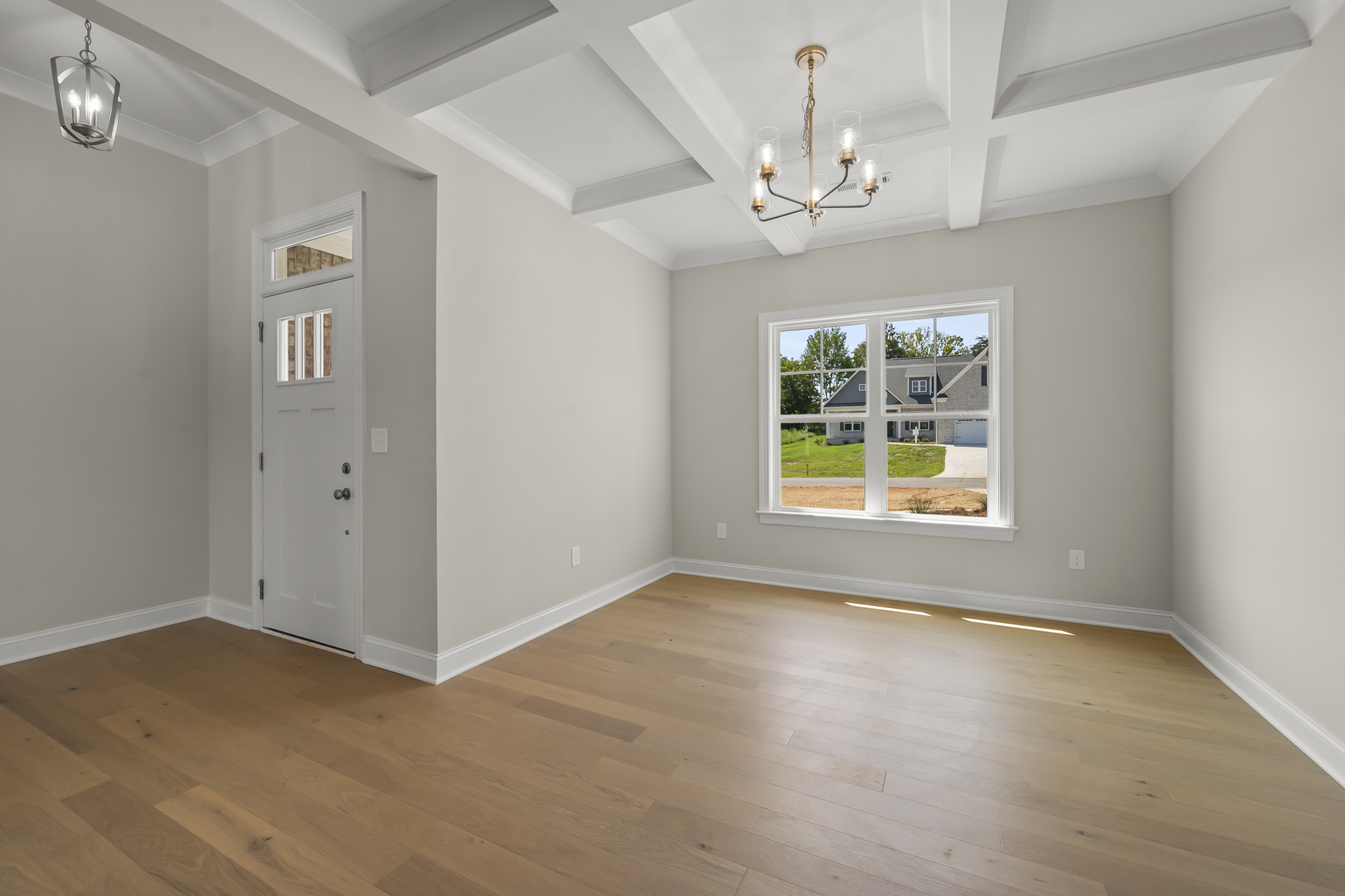 174 Cool Run - Formal Dining Room with Coffered Ceiling