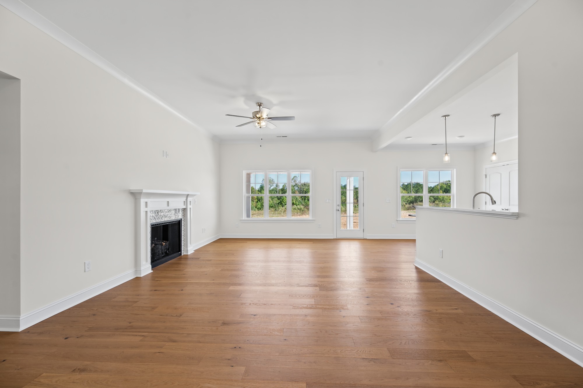 232 Cool Run - Open Living Area with Fireplace