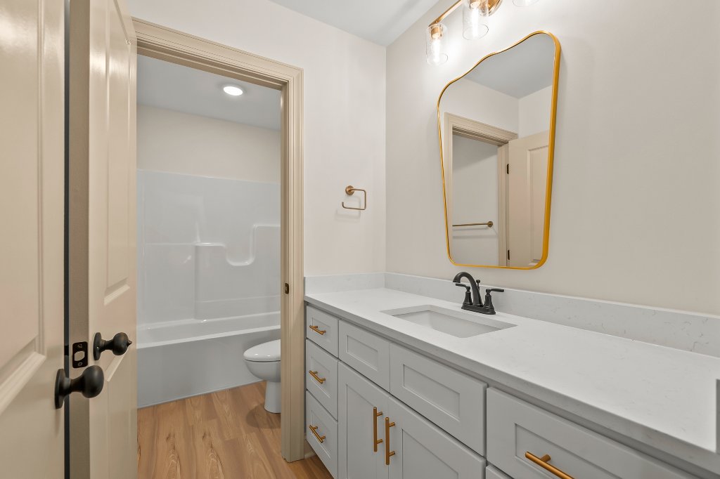 Secondary bathroom