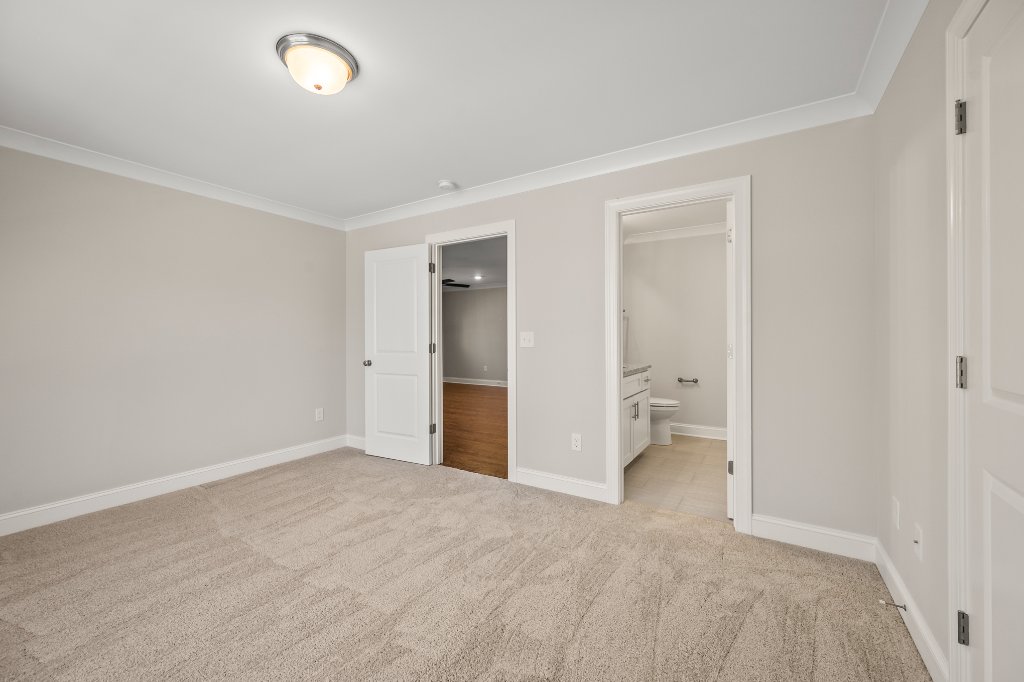555 Alpine Rd. Second upstairs bedroom with closet.