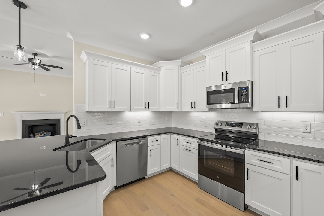 249 Cool Run - Kitchen Detail with Dark Countertops