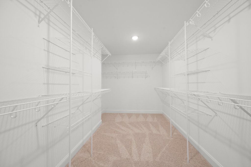 Primary walk-in closet