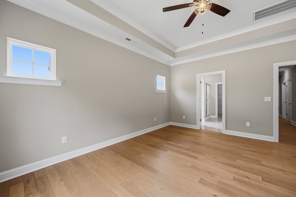 173 Cool Run, primary bedroom toward ensuite bath
