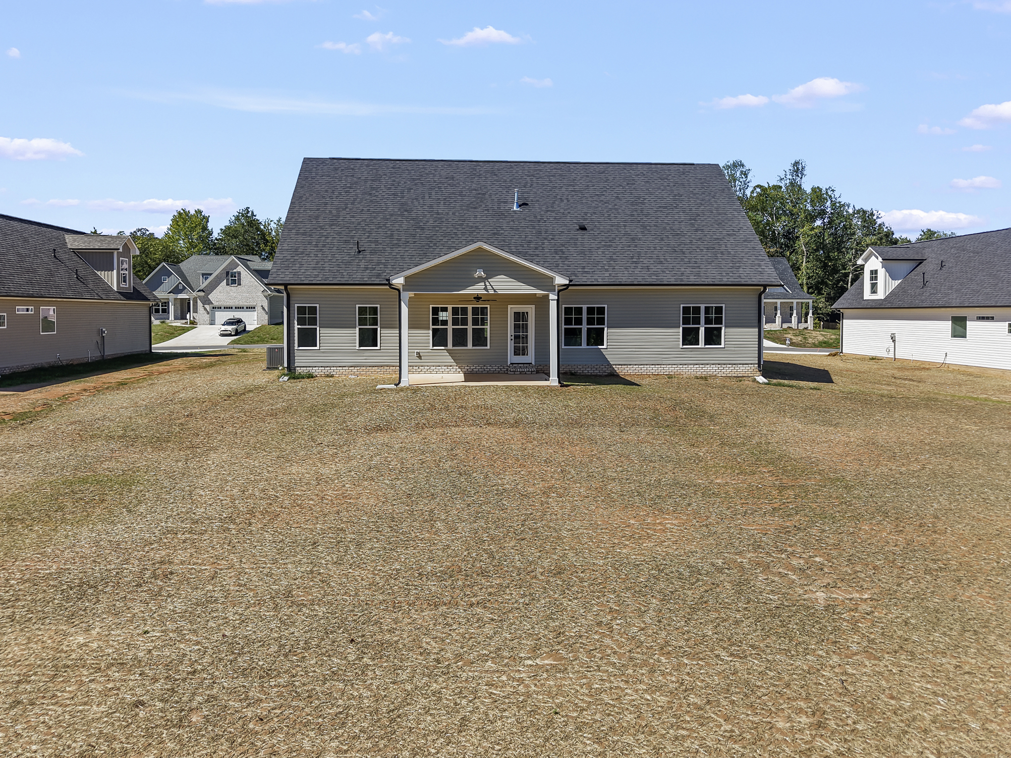 192 Cool Run - Rear Exterior with Covered Patio