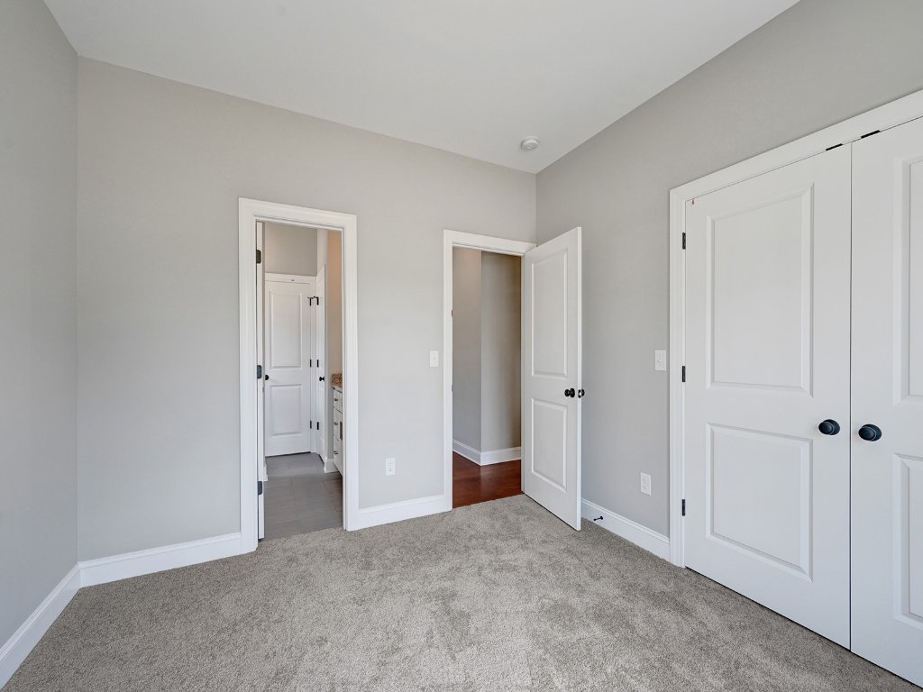 Bedroom with closet