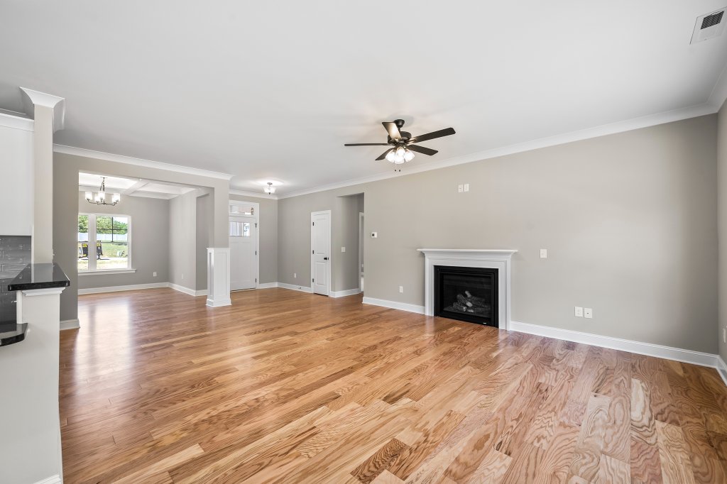 132 Cricket's Run, great room with fireplace