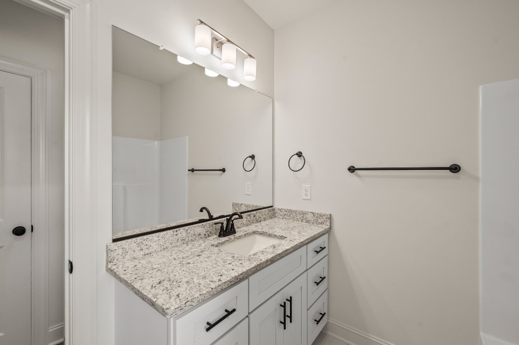 Second bathroom vanity