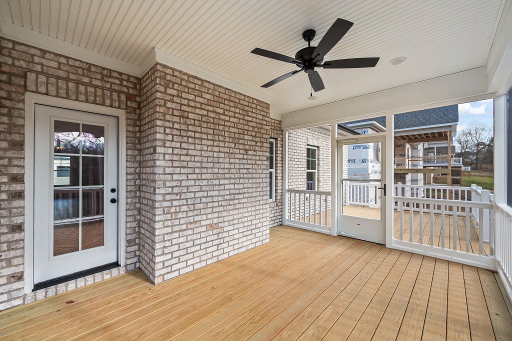 740 Surrey Path Trail, screened porch
