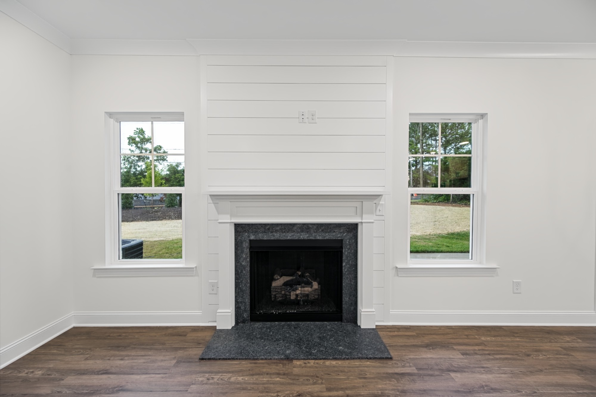 114 Carolina Rose Ct - Living Room with Fireplace