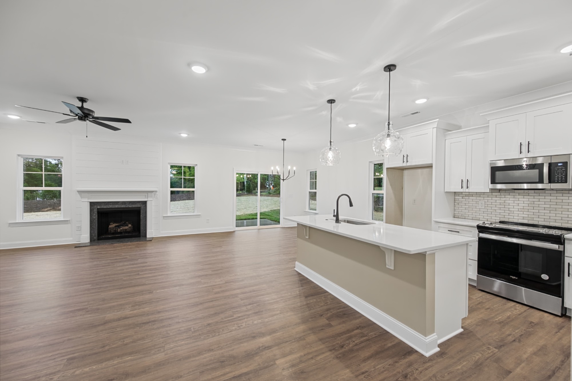 114 Carolina Rose Ct - Open Kitchen and Living Area
