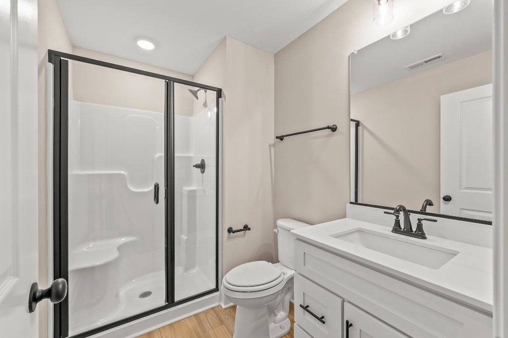 Secondary bathroom