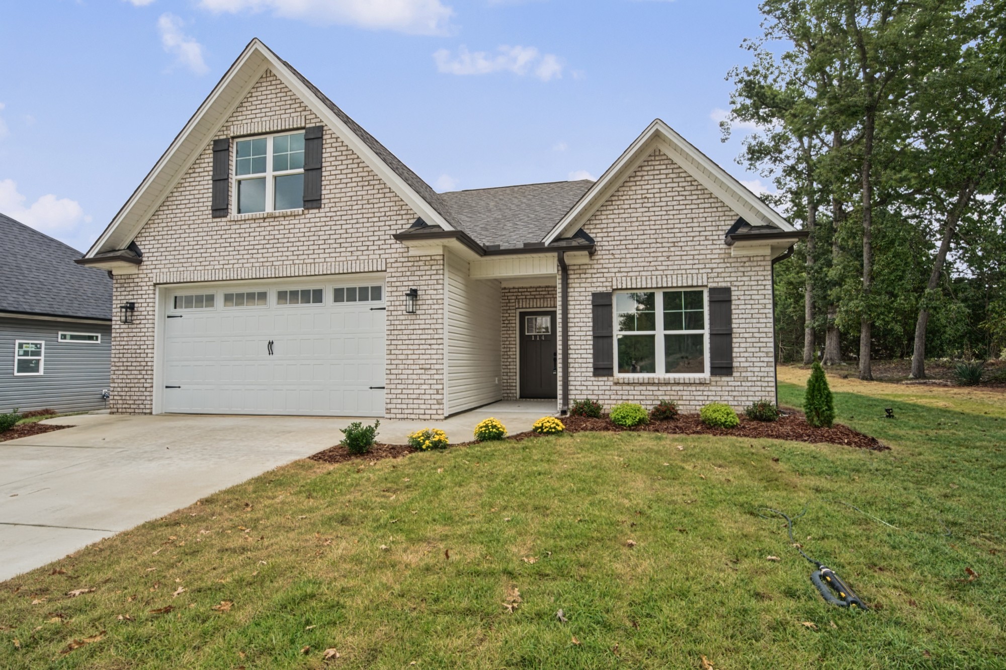 114 Carolina Rose Ct - Front Exterior and Landscaping